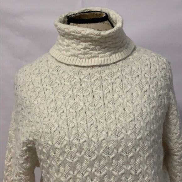TAHARI CHUNKY TURTLE NECK SWEATER SIZE‎ M - Picture 3 of 8